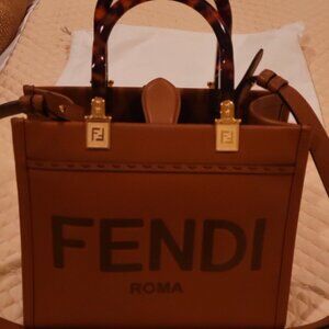 Fendi sunshine small tote
